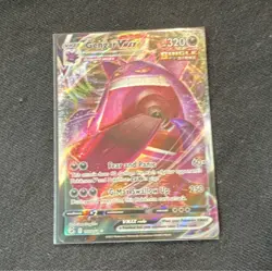 Pokemon Gengar VMAX 157/264 Fusion Strike Ultra Rare Holo Full Art 320 HP - Image 1