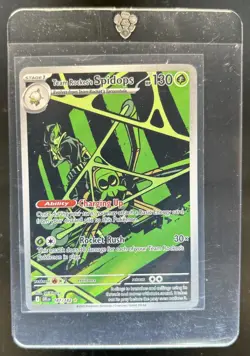 2025 Pokemon Destined Rivals Team Rocket's Spidops #187/182 - Image 1