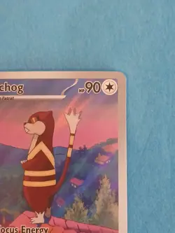 Pokemon Scarlet & Violet White Flare Watchog 153/086 Illustration Rare - Image 3