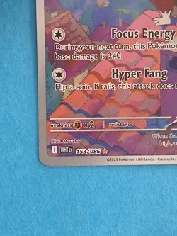 Pokemon Scarlet & Violet White Flare Watchog 153/086 Illustration Rare - Image 5
