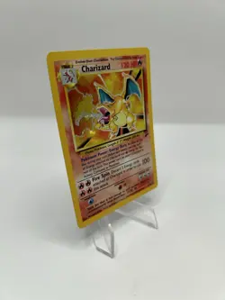 Pokemon TCG Charizard Base Set 2 Holo Rare 120 HP 004/130 English - MP - Image 3