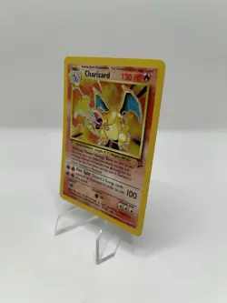 Pokemon TCG Charizard Base Set 2 Holo Rare 120 HP 004/130 English - MP - Image 4