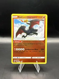 Pokemon TCG Radiant Charizard Crown Zenith 020/159 NM Condition - Image 1