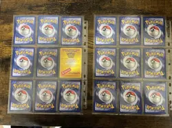 Pokemon TCG Vintage Holo 1st Edition Binder Lot Base Jungle Fossil - Image 2
