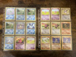 Pokemon TCG Vintage Holo 1st Edition Binder Lot Base Jungle Fossil - Image 5