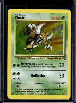 1999 Pokemon Jungle Pinsir #9/64 - Image 1