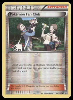 Pokemon TCG Pokemon Fan Club 94/106 Reverse Holo - Image 1
