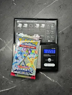 (VERY HEAVY) 🔥22.59g Prismatic Evolutions Pokemon Sealed Booster Pack Brand New - Image 1