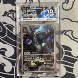 Pokemon TCG N's Zekrom 031 Black Star Promo Pokemon Center Ace 10 - Image 1