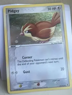 Pokemon Pidgey FireRed & LeafGreen 73/112 Reverse Holo Basic 50 HP Common - Image 1