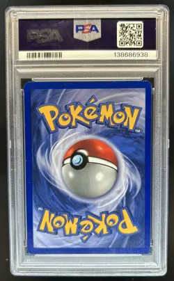 1999 Pokemon Unlimited Charizard Rare Holo #4/102 PSA 8 - Image 2