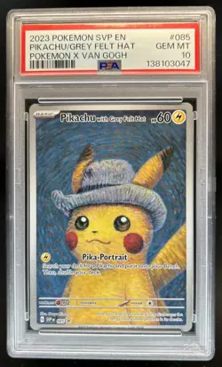 2023-25 Pokemon SV Black Star Promos Pikachu #085 PSA 10 GEM MINT - Image 1