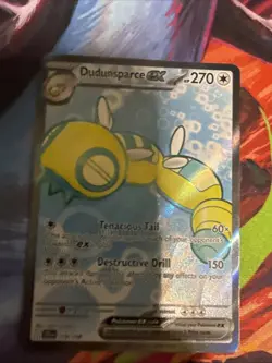 Pokemon TCG Dudunsparce EX 178/159 Sv09: Journey Together Holo Ultra Rare - Image 1