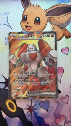 2025 Pokemon Destined Rivals Regirock ex #214/182 - Image 1