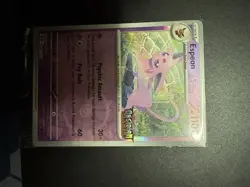 Pokemon Espeon Best Buy Sealed Promo Obsidian Flames Stamped Reverse Holo - Image 1