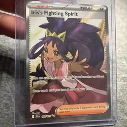 Iris's Fighting Spirit #180/159 Ultra Rare Holo Journey Together Pokemon NM - Image 1