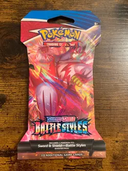 Pokemon Sword & Shield Battle Styles Booster Pack 820650808197 - Image 1