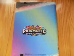 Prismatic Evolutions 2025 Official Promo Binder Pokemon TCG New - Image 3