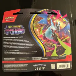 Phantasmal Flames Pokemon TCG Mega Evolution 3 Pack Blister Sneasel Promo NEW 🔥 - Image 2