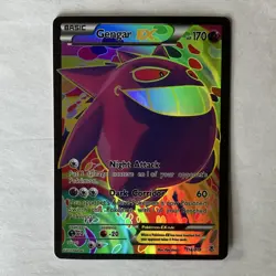 Pokemon TCG Gengar EX Ultra Rare Full Art Holo XY Phantom Forces 114/119 - Image 1