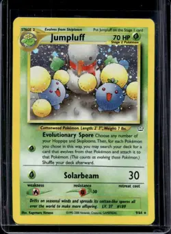 2001 Pokemon Neo Revelation Jumpluff Holo #9/64 - Image 1