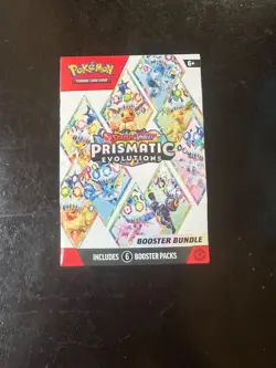 Pokemon TCG Prismatic Evolutions Booster Bundle - New Factory Sealed - Image 1
