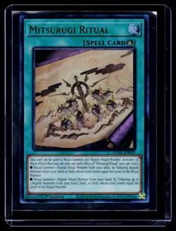 Mitsurugi Ritual - SUDA-EN095 - Ultra Rare - 1st Edition NM Yugioh Supreme Darkn - Image 1