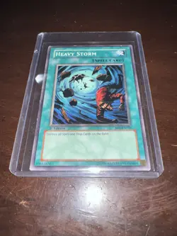 Yu-Gi-Oh! - #EN016 Heavy Storm (1st Edition) - Image 1