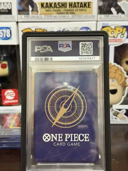 2026 ONE PIECE MANGA ALTERNATE ART OP14-EB04-119 DRACULE MIHAWK PSA 10 - Image 2