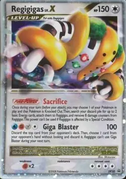 Regigigas LV.X - DP30 - Promotional DMG, English Pokemon Promos - Image 1