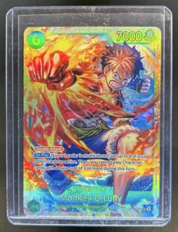2025 One Piece Carrying On His Will Monkey D. Luffy Special Card #OP13-118 - Image 1