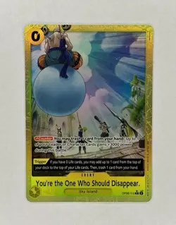 One Piece TCG PRB02 You're the One Who Should Disappear Alt Art OP06-115 English - Image 1
