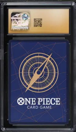 2025 ONE PIECE FIST OF DIVINE SPEED MONKEY D LUFFY OP11-118 SEC CGC 10 PRISTINE - Image 2