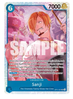 Sanji - OP11-051 SR Foil One Piece - Image 1