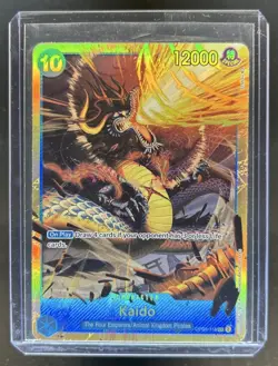 2023 One Piece Awakening of the New Era Kaido Secret Rare #OP05-118 - Image 1