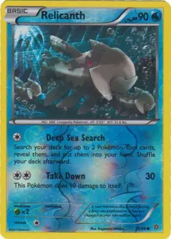 Relicanth - 23/98 - Common - Reverse Holo NM, English Pokemon Ancient Origins - Image 1