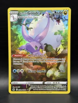 Pokemon Card Holo Hisuian Goodra Crown Zenith Galarian Gallery GG21/GG70 - Image 1