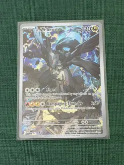 N’s Zekrom 031 Black Star Promo Holo Mega Evolution Promos Pokemon Card 2026 - Image 1