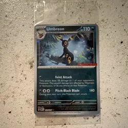 Pokemon Umbreon 130/197 Miscellaneous Cards & Products Promo Reverse Holo - Image 1
