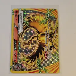 Pokemon Ho-Oh BREAK Promo Holo Card XY154 XY Break Stage Shining Flame - Image 2