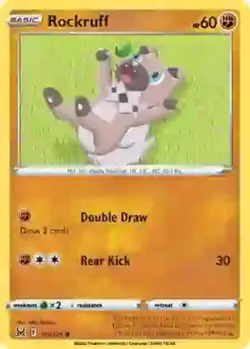 Rockruff - 109/196 - Common NM, English Pokemon Lost Origins - Image 1