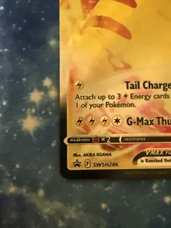 Pikachu VMAX SWSH286 SWSH: Sword & Shield Promo Cards Holo - Image 5