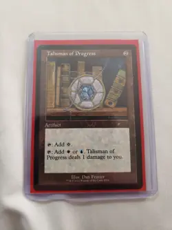 MTG Talisman of Progress Retro Border Secret Lair NM - Image 1