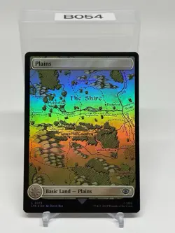 MTG FOIL Plains 273 Full Art - The Lord of the Rings #273 - Image 1
