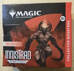 MTG Innistrad Remastered (ENGLISH) Collector booster box **Open BOX** - Image 1