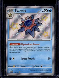 2024 Pokemon Paldean Fates Starmie #119/091 - Image 1