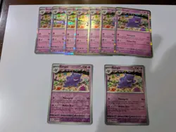 Gengar #94 Pokemon 151 - 9 QTY Card Holo Lot - Image 1
