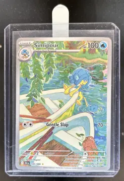 2025 Pokemon Black Bolt Simipour Illustration Rare #102/086 - Image 1