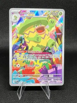 Ludicolo Illustration Rare Pokemon TCG ME02: Phantasmal Flames 095/094 NM - Image 1