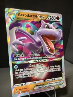 Aerodactyl VSTAR 093/196 Swsh11: Lost Origin Ultra Rare Holo 260 HP Pokemon Card - Image 2